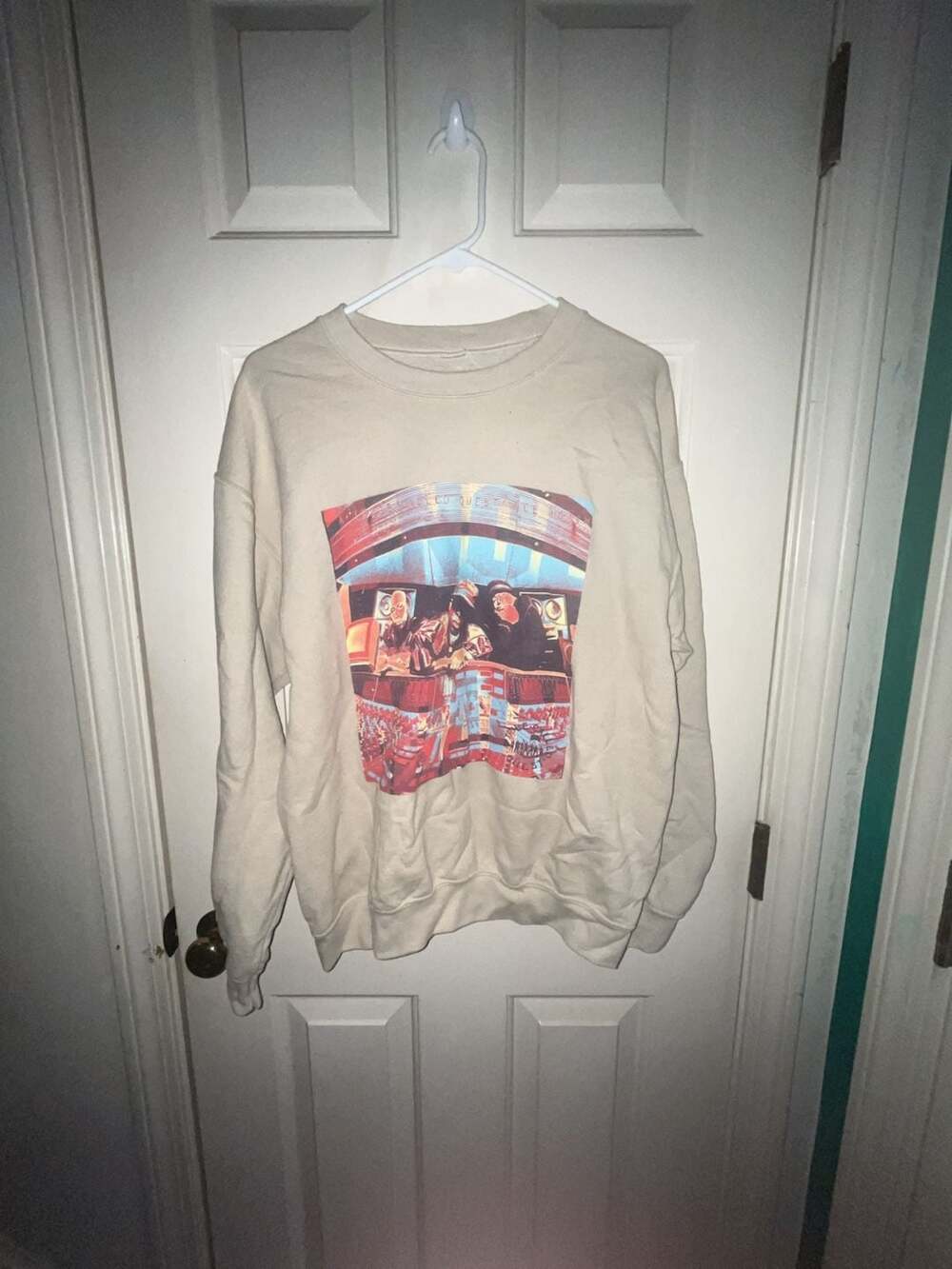 The Thread Shop A Tribe Called Quest Sweatshirt Size M Beige Graphic
